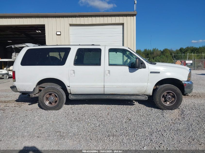2000 Ford Excursion Xlt VIN: 1FMSU41F7YEB39575 Lot: 43340964