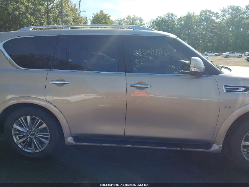 2019 Infiniti Qx80 Luxe VIN: JN8AZ2NF1K9684613 Lot: 43341016