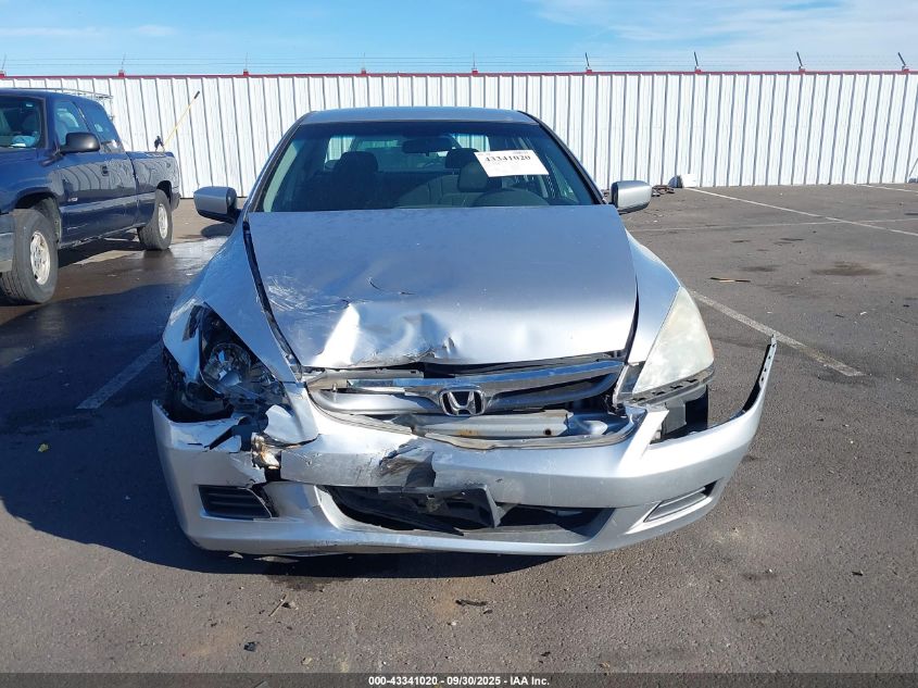 2006 Honda Accord 2.4 Lx VIN: 1HGCM55416A105080 Lot: 43341020