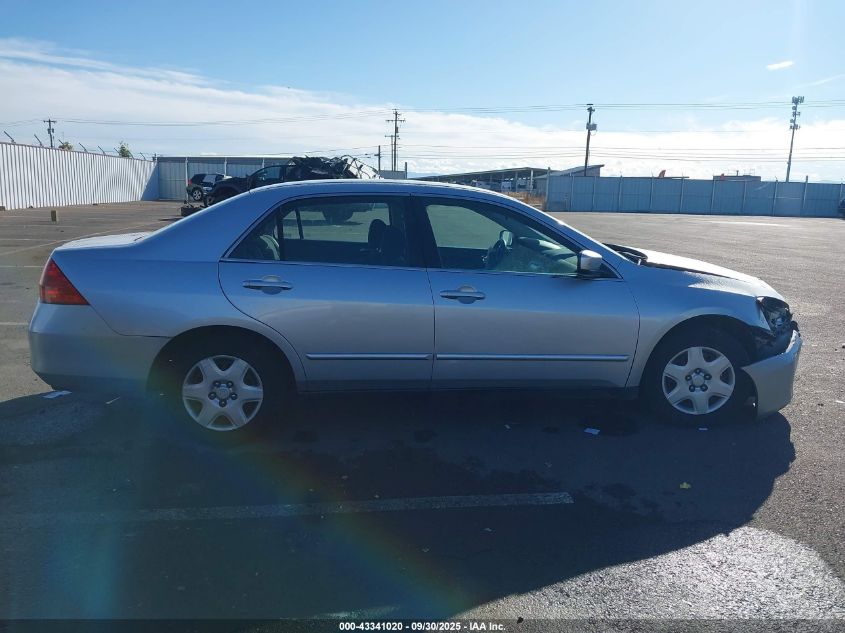 2006 Honda Accord 2.4 Lx VIN: 1HGCM55416A105080 Lot: 43341020