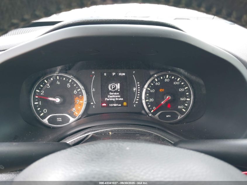 2017 Jeep Renegade Latitude 4X4 VIN: ZACCJBBB0HPE65291 Lot: 43341027