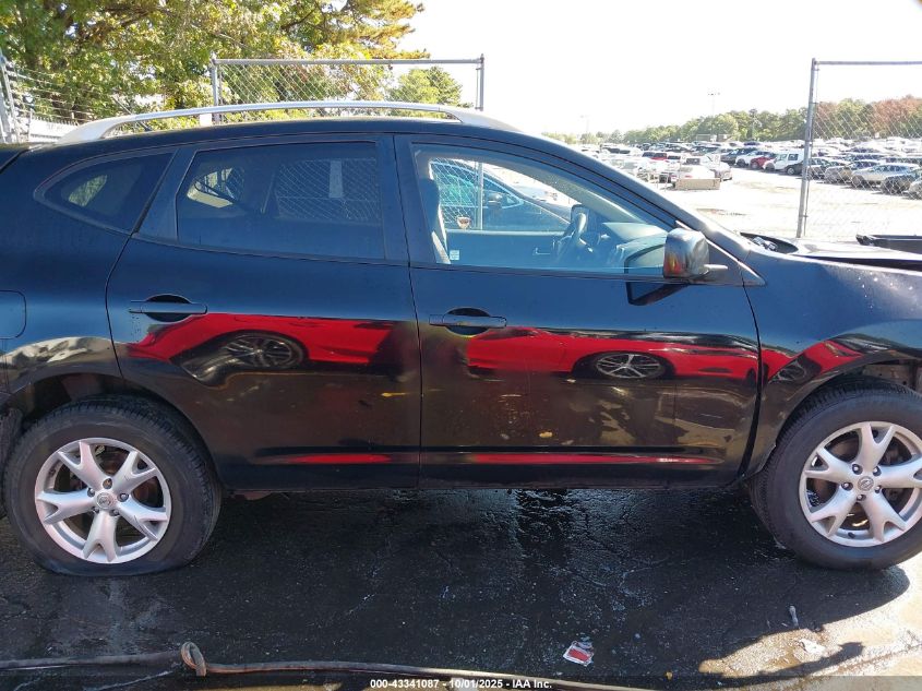 2008 Nissan Rogue Sl VIN: JN8AS58V08W139750 Lot: 43341087