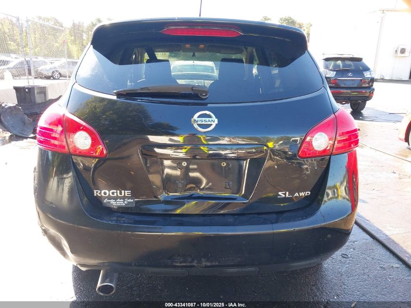 2008 Nissan Rogue Sl VIN: JN8AS58V08W139750 Lot: 43341087
