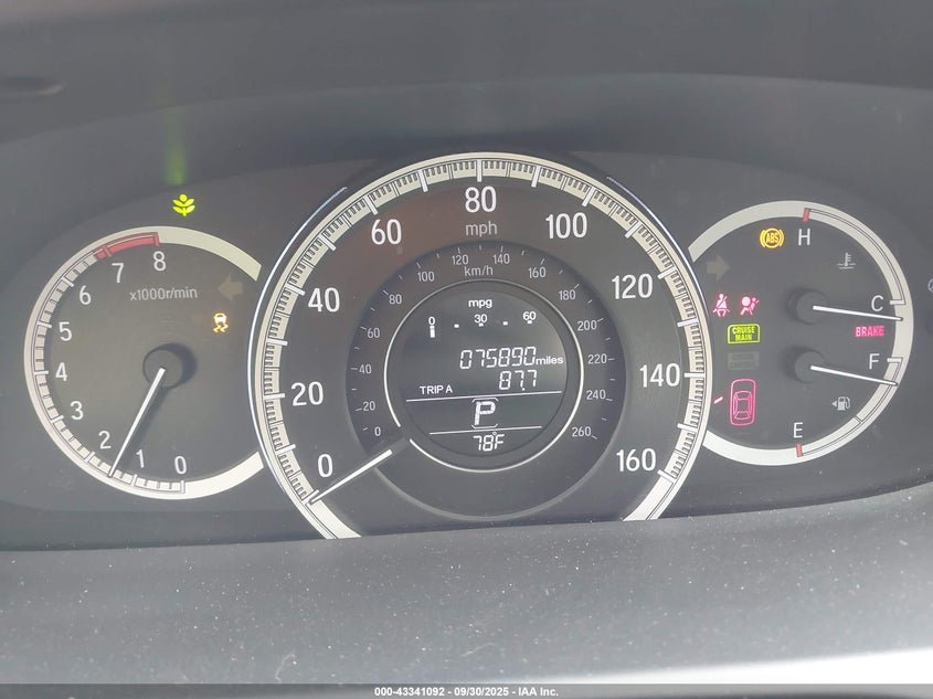 2016 HONDA ACCORD LX - 1HGCR2F39GA224874