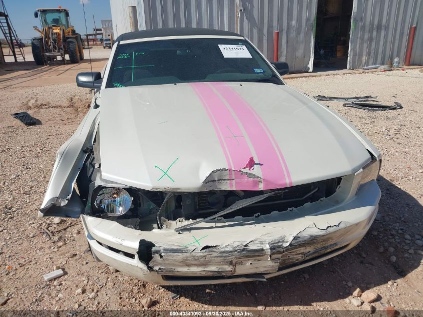 2009 Ford Mustang V6/V6 Premium VIN: 1ZVHT84N195100247 Lot: 43341093