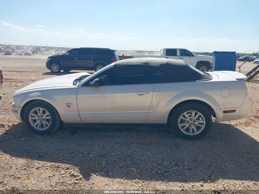 2009 Ford Mustang V6/V6 Premium VIN: 1ZVHT84N195100247 Lot: 43341093