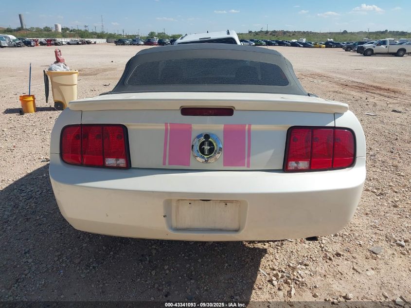 2009 Ford Mustang V6/V6 Premium VIN: 1ZVHT84N195100247 Lot: 43341093