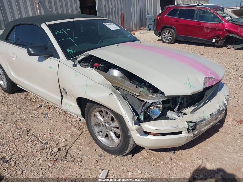 2009 Ford Mustang V6/V6 Premium VIN: 1ZVHT84N195100247 Lot: 43341093