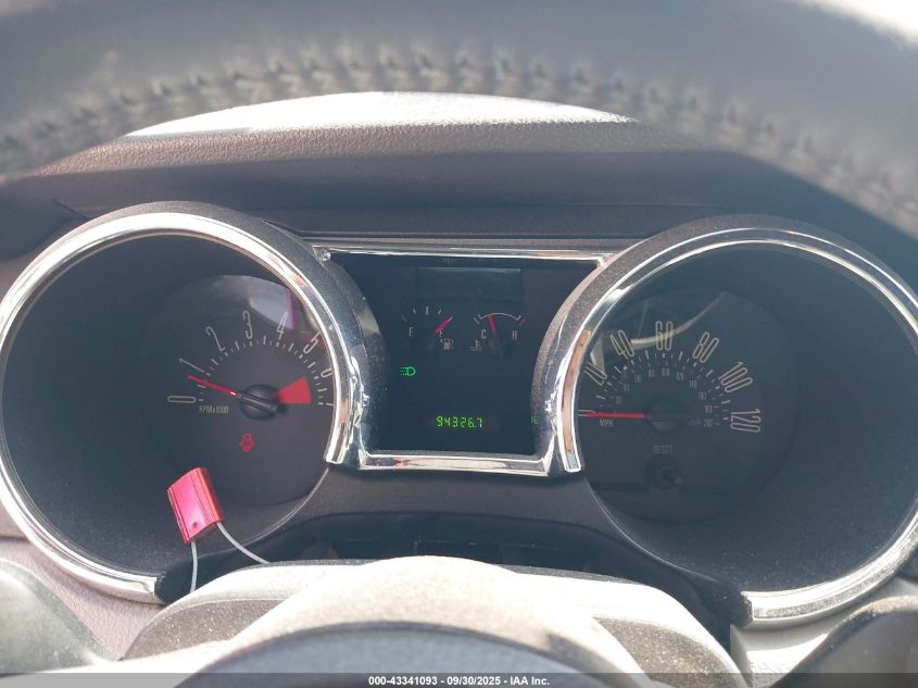 2009 Ford Mustang V6/V6 Premium VIN: 1ZVHT84N195100247 Lot: 43341093