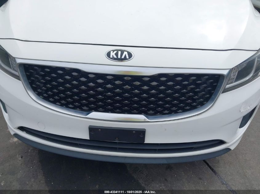 2015 Kia Sedona Lx VIN: KNDMB5C1XF6069054 Lot: 43341111
