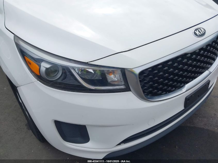 2015 Kia Sedona Lx VIN: KNDMB5C1XF6069054 Lot: 43341111