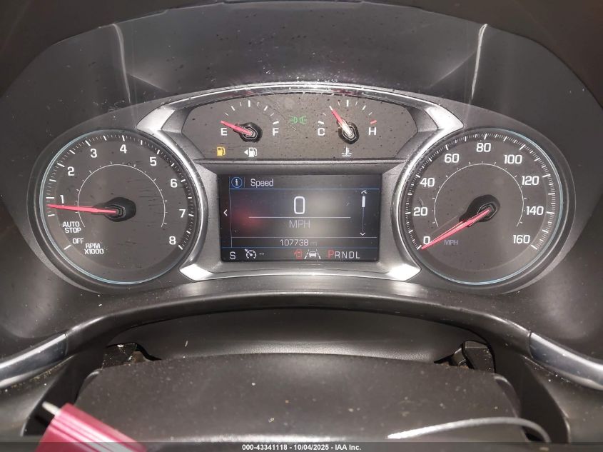 2020 Chevrolet Equinox Fwd Lt 1.5L Turbo VIN: 2GNAXKEV5L6219684 Lot: 43341118