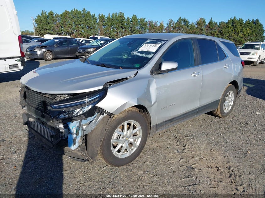 VIN 2GNAXJEV5N6131392 2022 CHEVROLET EQUINOX FWD 2FL