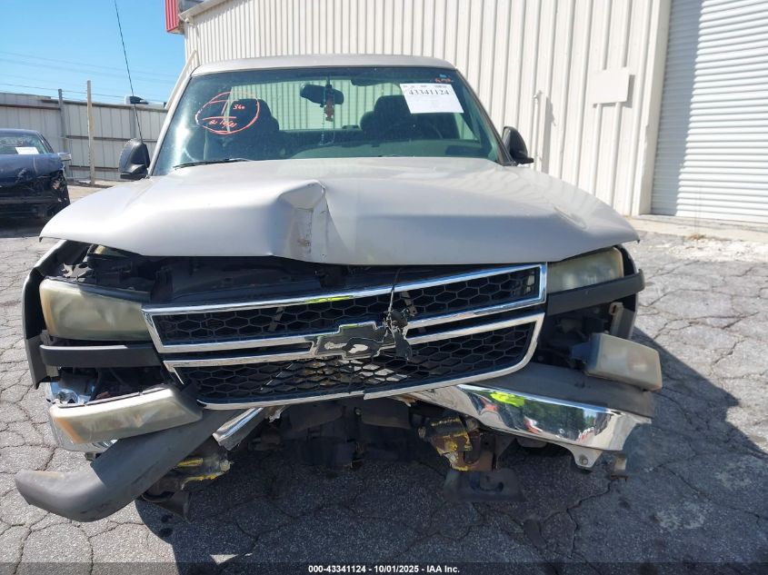 2006 Chevrolet Silverado 1500 Ls VIN: 1GCEC19VX6Z204777 Lot: 43341124