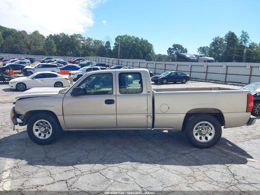 2006 Chevrolet Silverado 1500 Ls VIN: 1GCEC19VX6Z204777 Lot: 43341124