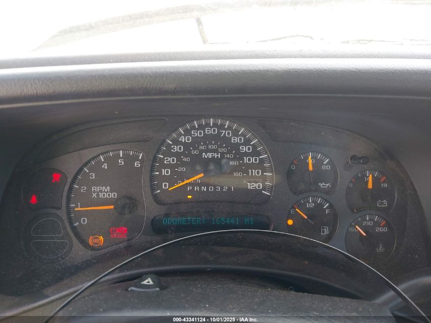 2006 Chevrolet Silverado 1500 Ls VIN: 1GCEC19VX6Z204777 Lot: 43341124