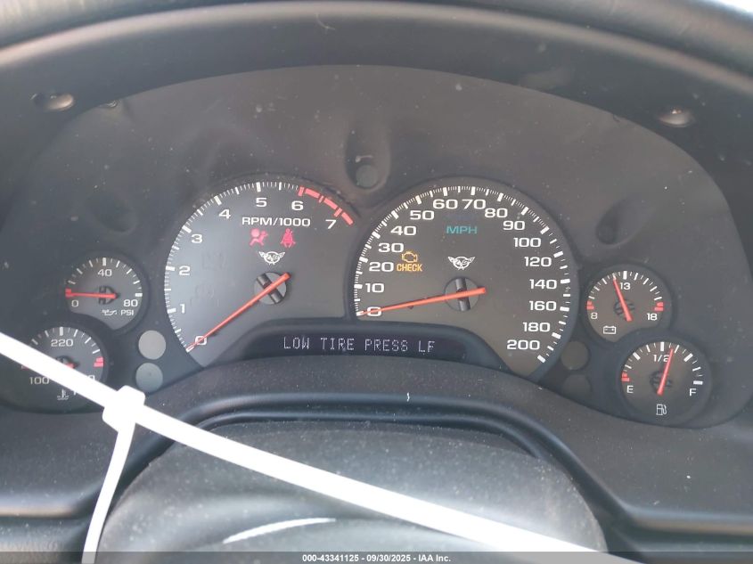 1998 Chevrolet Corvette VIN: 1G1YY32G7W5121264 Lot: 43341125