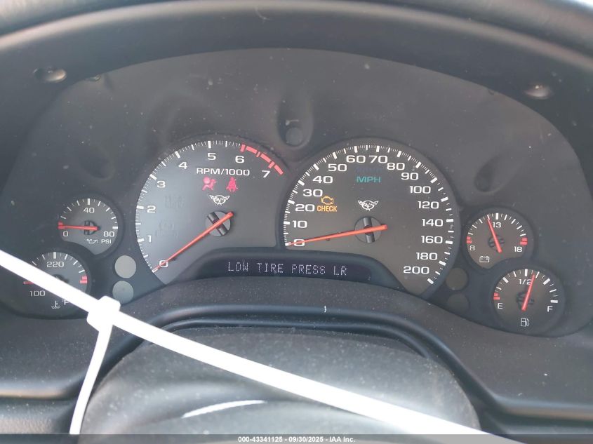 1998 Chevrolet Corvette VIN: 1G1YY32G7W5121264 Lot: 43341125