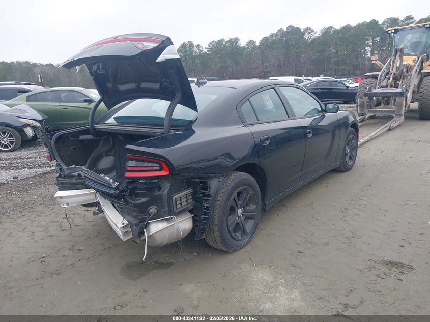 Vin: 2c3cdxbgxph563605, lot: 43835846, dodge charger sxt 20234