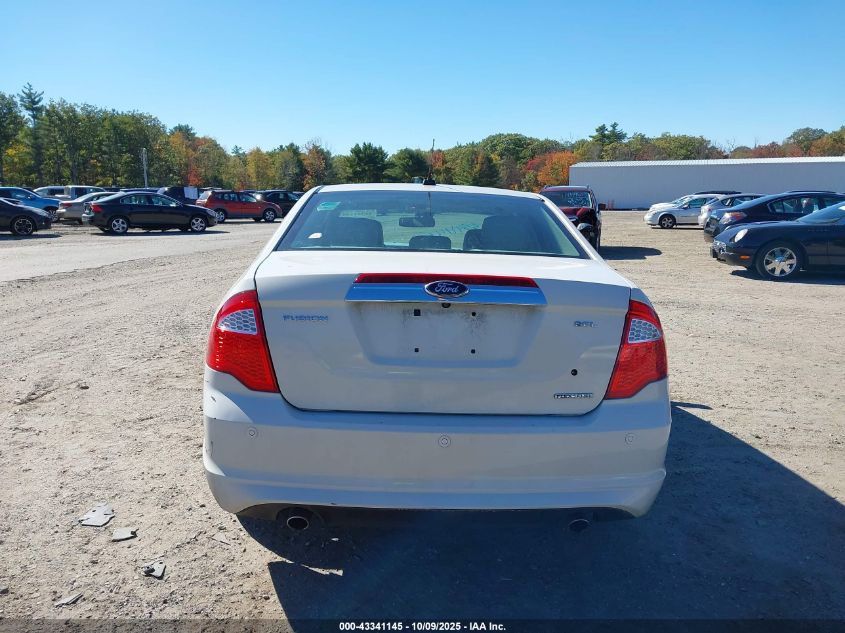 2012 Ford Fusion Sel VIN: 3FAHP0JG0CR262539 Lot: 43341145
