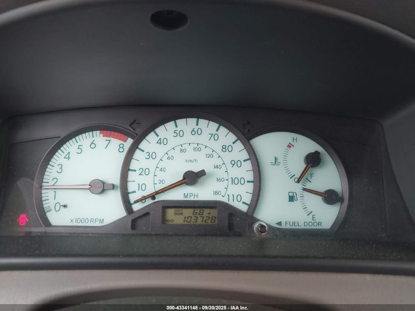 2004 Toyota Corolla Le VIN: 1NXBR32E54Z337296 Lot: 43341148