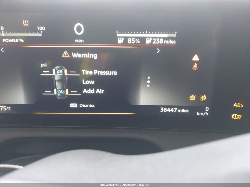 2023 Nissan Ariya Venture+ VIN: JN1BF0AA4PM410319 Lot: 43341158