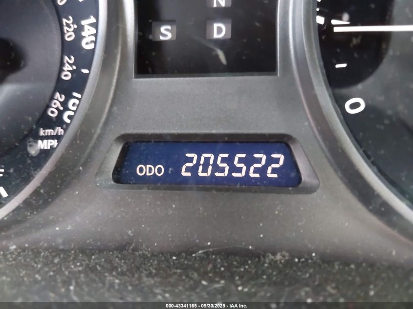 2010 Lexus Is 250 VIN: JTHBF5C2XA5115161 Lot: 43341165