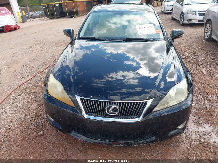 2010 Lexus Is 250 VIN: JTHBF5C2XA5115161 Lot: 43341165