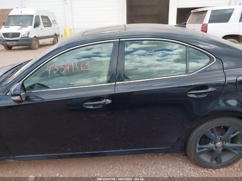 2010 Lexus Is 250 VIN: JTHBF5C2XA5115161 Lot: 43341165