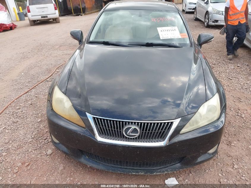 2010 Lexus Is 250 VIN: JTHBF5C2XA5115161 Lot: 43341165