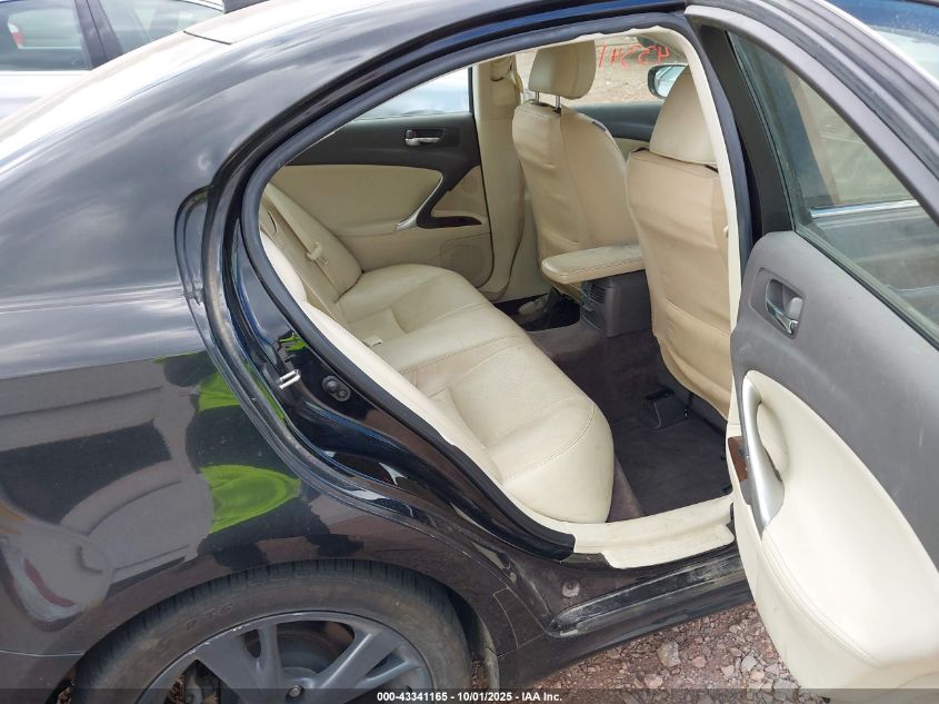 2010 Lexus Is 250 VIN: JTHBF5C2XA5115161 Lot: 43341165