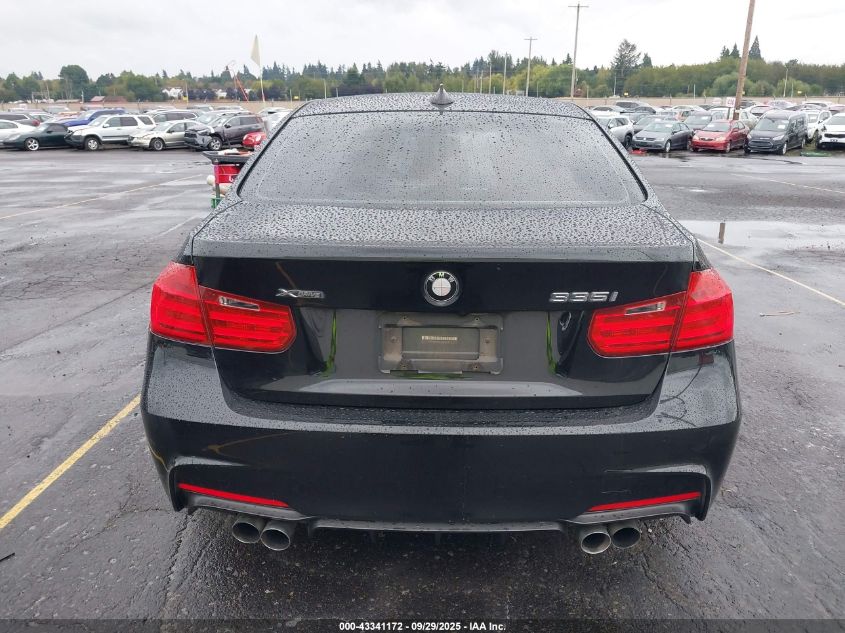2014 BMW 335I xDrive VIN: WBA3B9G57ENR91279 Lot: 43341172