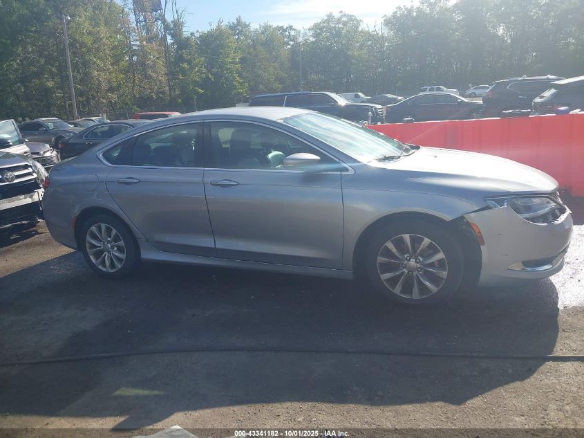 2015 Chrysler 200 C VIN: 1C3CCCCB8FN545351 Lot: 43341182