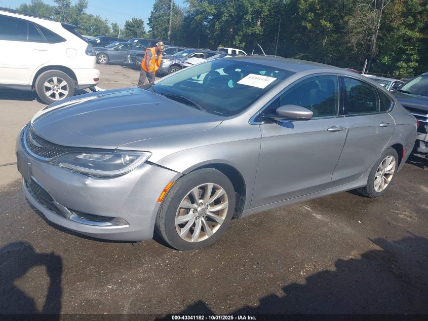 2015 Chrysler 200 C VIN: 1C3CCCCB8FN545351 Lot: 43341182
