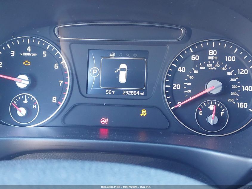 2016 Kia Sorento 3.3L Lx VIN: 5XYPGDA53GG072441 Lot: 43341188