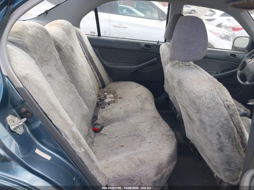 1998 Honda Civic Lx VIN: JHMEJ6671WS002832 Lot: 43341196