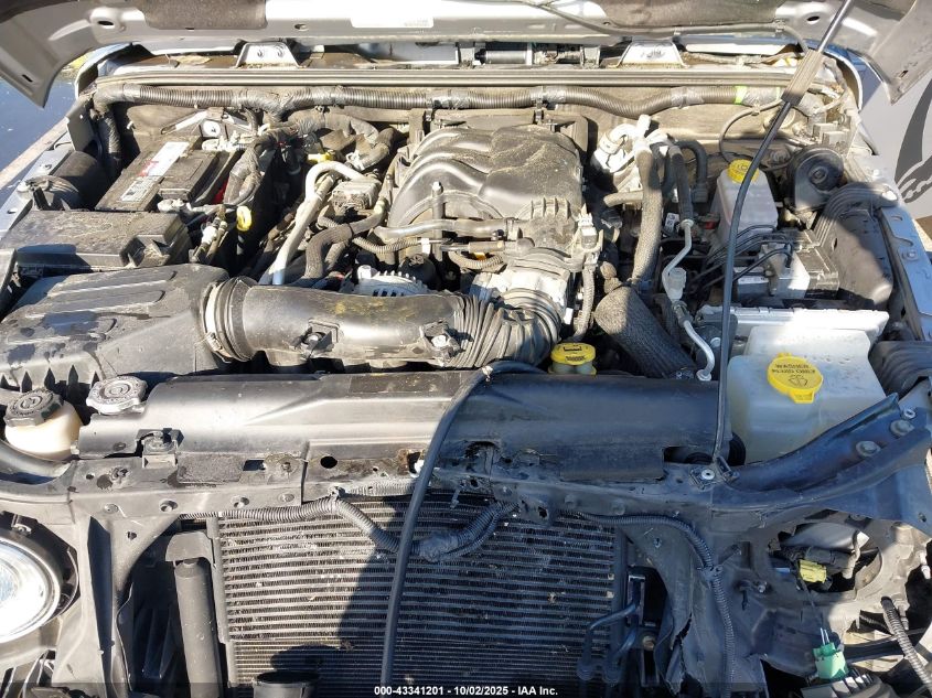 2018 Jeep Wrangler Jk Unlimited Sahara 4X4 VIN: 1C4HJWEG6JL929344 Lot: 43341201