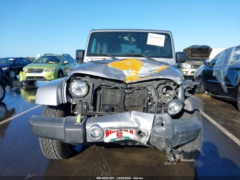 2018 Jeep Wrangler Jk Unlimited Sahara 4X4 VIN: 1C4HJWEG6JL929344 Lot: 43341201