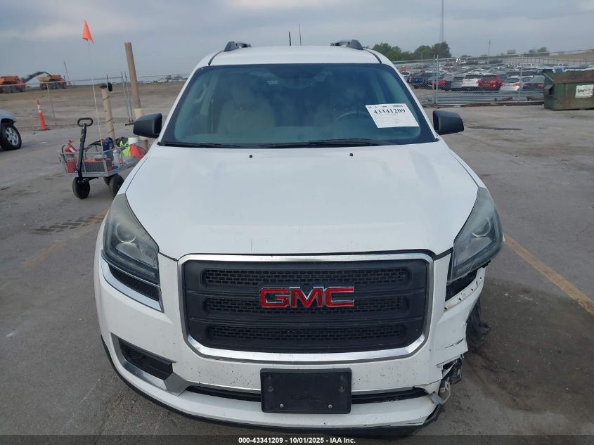 2016 GMC Acadia Sle-2 VIN: 1GKKVPKD7GJ236835 Lot: 43341209