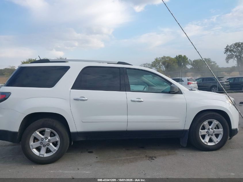 2016 GMC Acadia Sle-2 VIN: 1GKKVPKD7GJ236835 Lot: 43341209