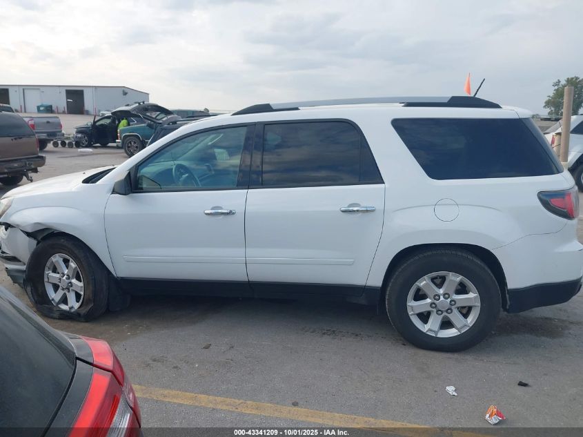 2016 GMC Acadia Sle-2 VIN: 1GKKVPKD7GJ236835 Lot: 43341209