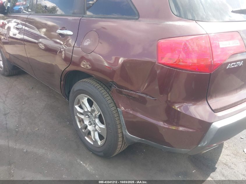 2008 Acura Mdx Sport Package VIN: 2HNYD28548H526460 Lot: 43341212