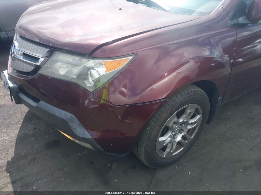 2008 Acura Mdx Sport Package VIN: 2HNYD28548H526460 Lot: 43341212