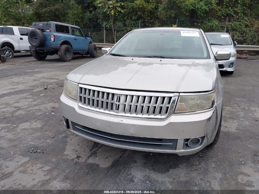 2007 Lincoln Mkz VIN: 3LNHM26T27R624490 Lot: 43341215
