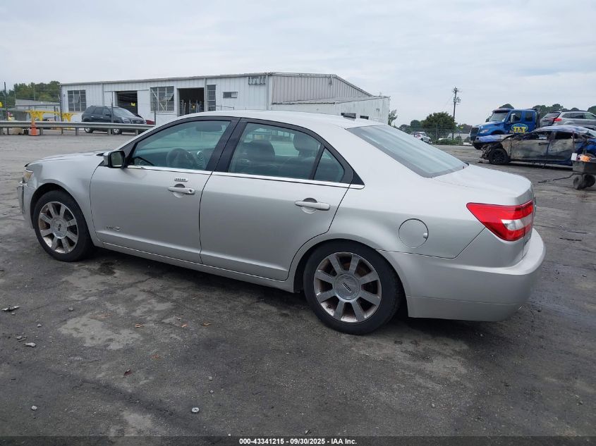2007 Lincoln Mkz VIN: 3LNHM26T27R624490 Lot: 43341215