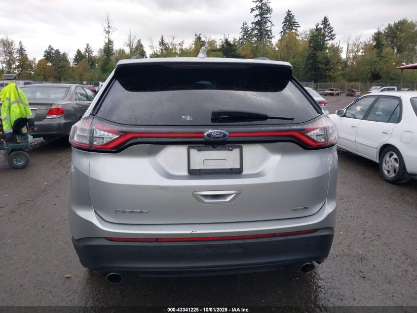 2015 Ford Edge Se VIN: 2FMTK4G92FBB81852 Lot: 43341225