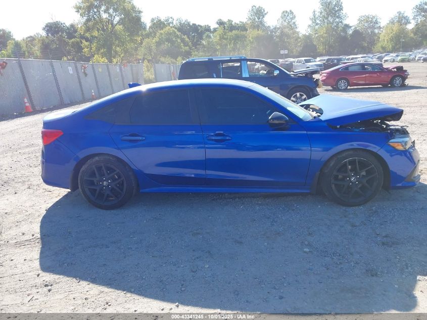 2022 Honda Civic Sport VIN: 2HGFE2F53NH581041 Lot: 43341245