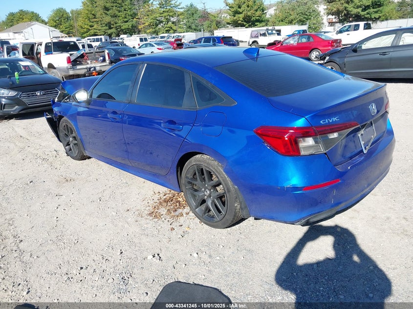 2HGFE2F53NH581041 2022 HONDA CIVIC photo no. 3
