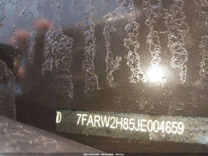 2018 Honda Cr-V Ex-L/Ex-L Navi VIN: 7FARW2H85JE004659 Lot: 43341269