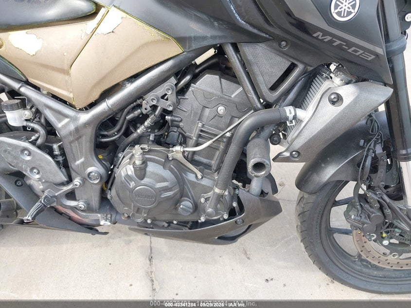 2024 Yamaha Mt-03 VIN: MH3RH20Y3RK012728 Lot: 43341284